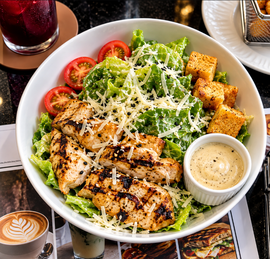 Chicken caesar salad